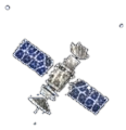 orbiting satellite